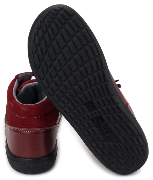 Jonap |a ~ Jampi Leila MidCut Schnürschuh + TEX ~ Red