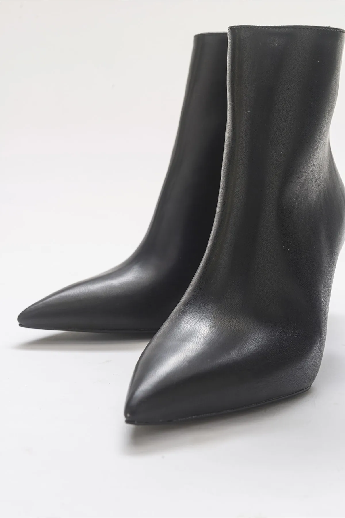 LuviShoes  Raison Schwarze Damenstiefel