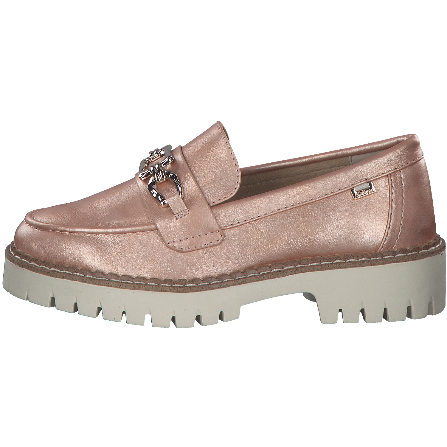 s. Oliver 24702, Mokassins, Damen, Rosa (Kupfer-Multi,Puder)