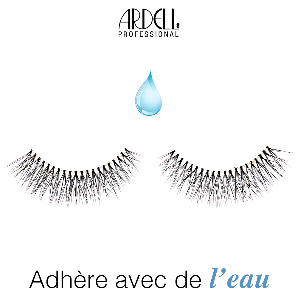 Ardell Faux-cils AquaLash n° 110 Faux-Cils franges AquaLashes adhèrent au contact de l'eau et réutilisables