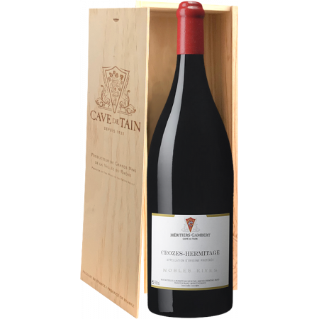 JÉROBOAM CROZES-HERMITAGE NOBLES RIVES 2020 - CAVE DE TAIN - EN CAISSE BOIS