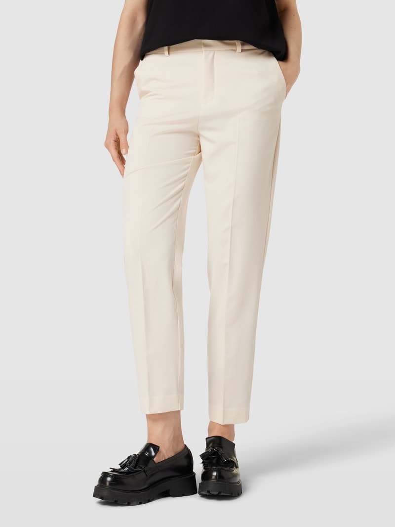 Hose mit Bügelfalten Modell 'BOREAL' in offwhite