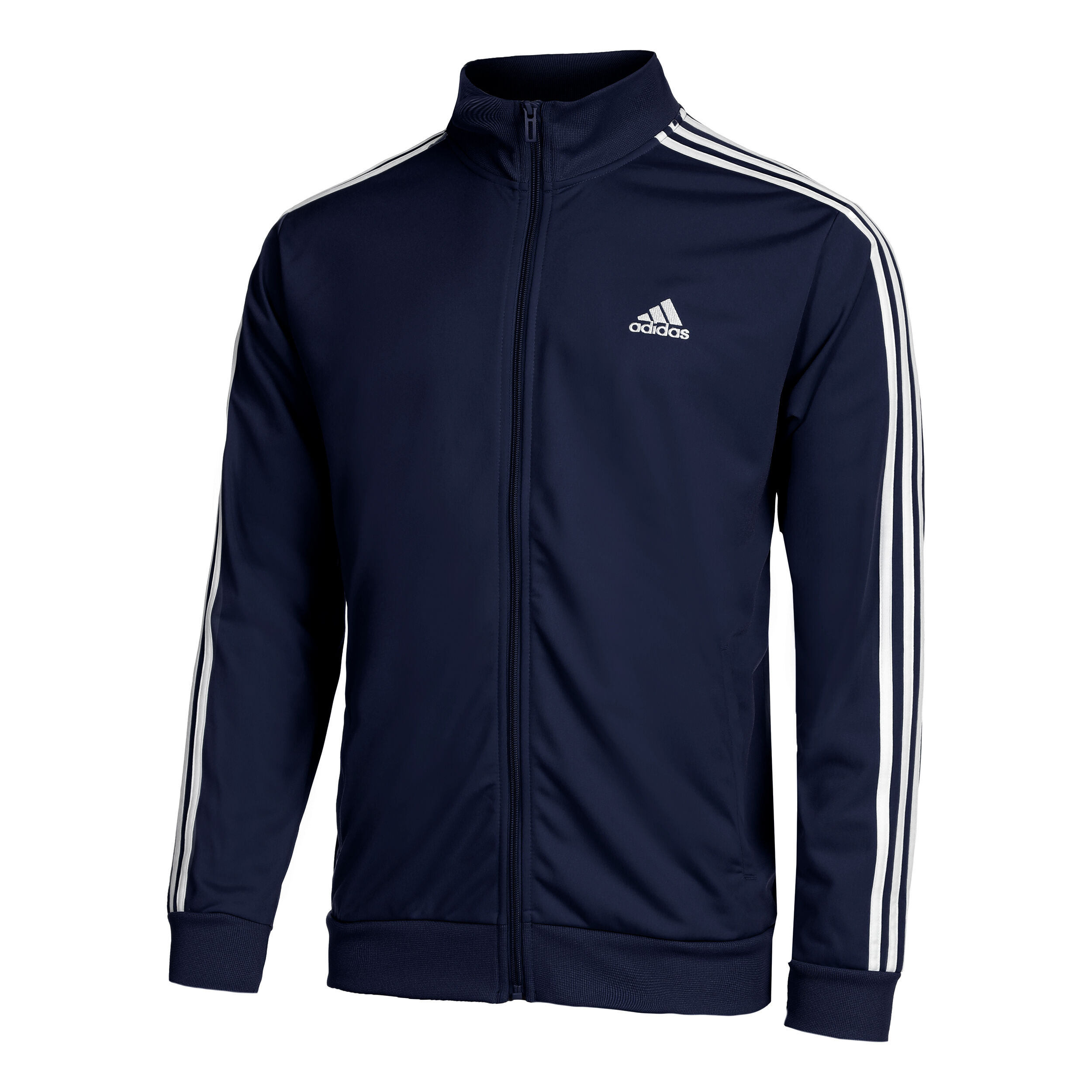 Sportswear Basic 3-Stripes Tricot Trainingsanzug Herren - Dunkelblau, Weiß