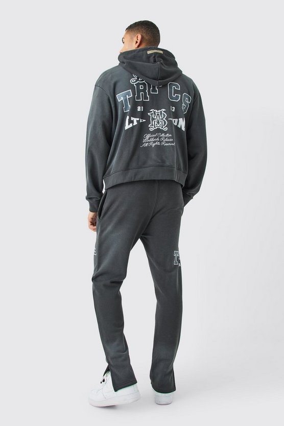 Jogginghose mit Seitenschlitz