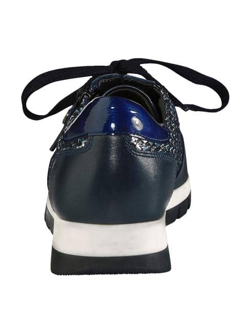 Schnürschuh mit seitlichem Reißverschluss