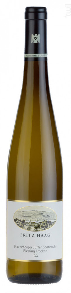 Brauneberger Juffer Sonnenuhr Riesling Grosses Gewaechs Weingut Fritz Haag Vin Blanc●Mosel 2021 75cl