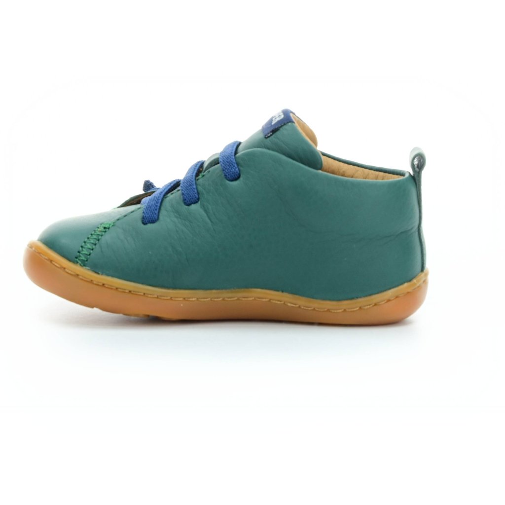 Camper Peu Cami Sella Mentaco (80153-096 First Walkers) grüne Mid Cut Barfußschuhe