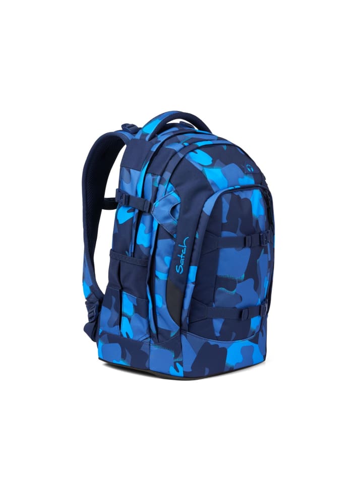 Satch Schulrucksack-Set PACK Troublemaker 3-teilig in Blau günstig kaufen onesize