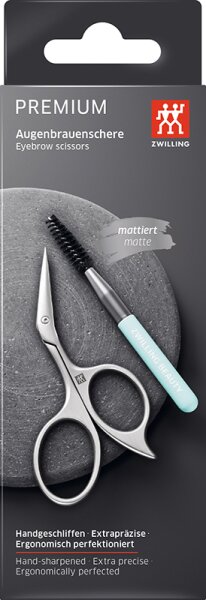ZWILLING Beauty Premium Augenbrauenschere - silver Augenbrauenschere