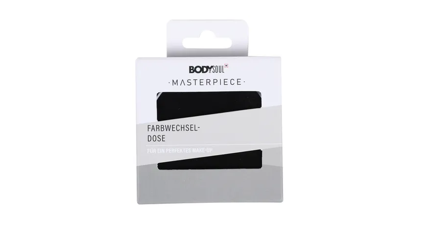 BODY&SOUL Masterpiece Farbwechsel Dose schwarz