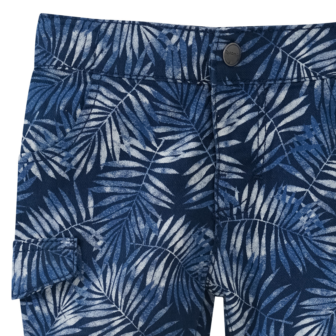 Baby Shorts mit Allover-Print