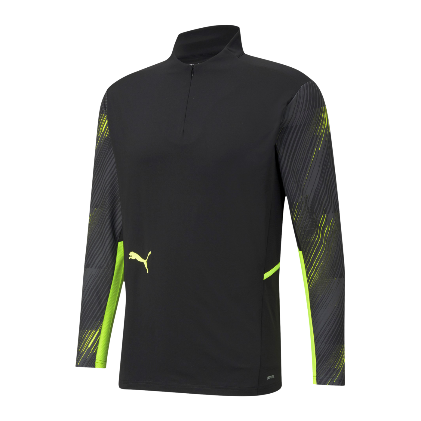 PUMA individualCUP HalfZip Sweatshirt Schwarz F40