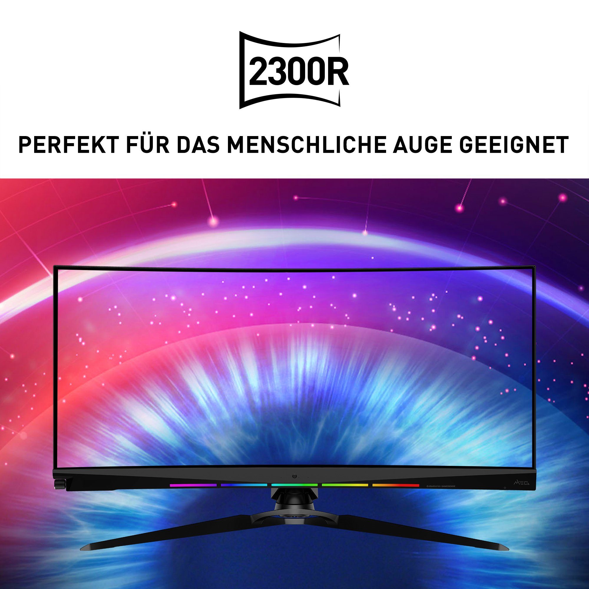 MSI Optix MEG381CQRDE Plus Curved-Gaming-LED-Monitor (95,25 cm/37,5 