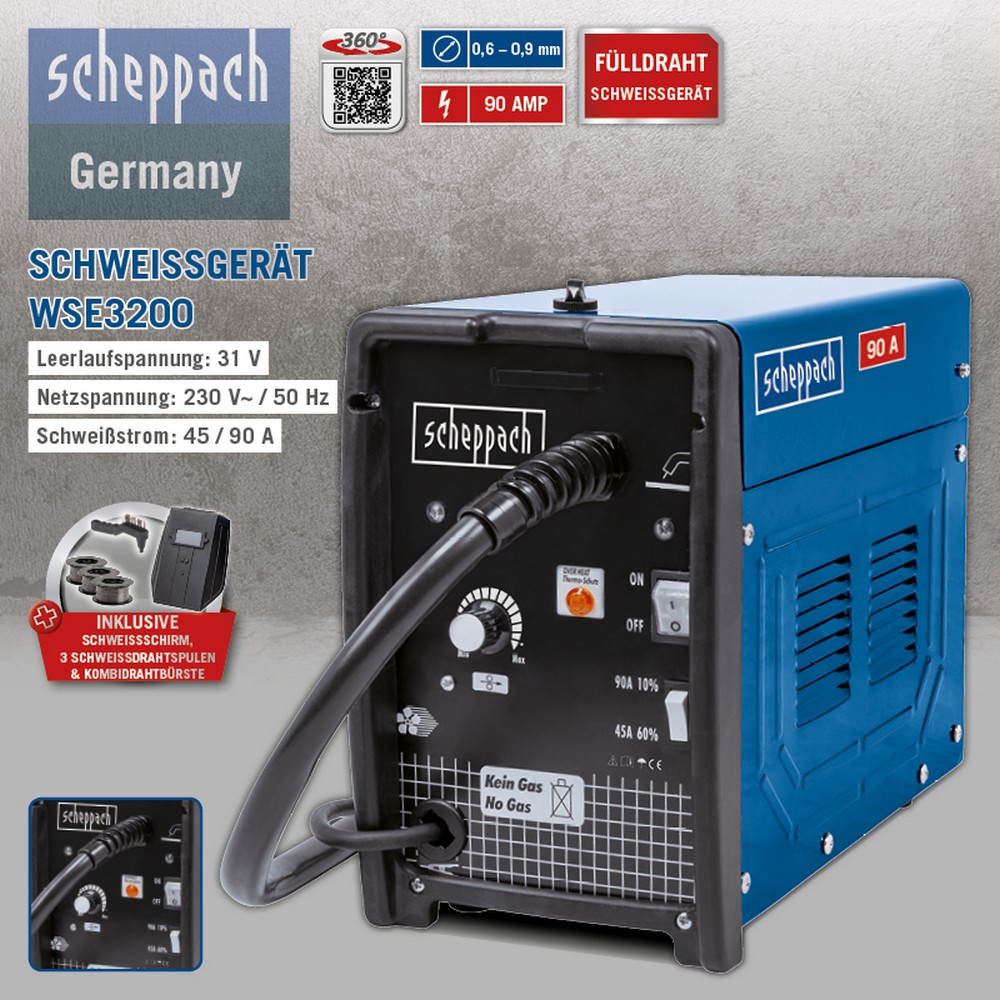 Scheppach Schweissgerät WSE3200
