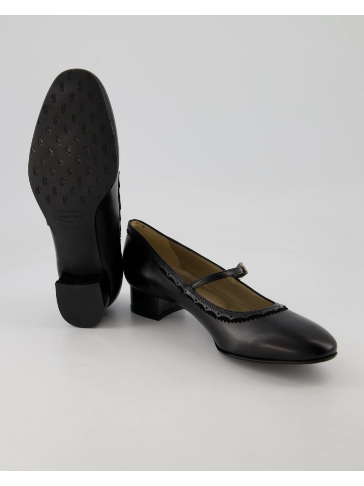 dirndl bua Trachtenschuhe in Schwarz günstig kaufen
