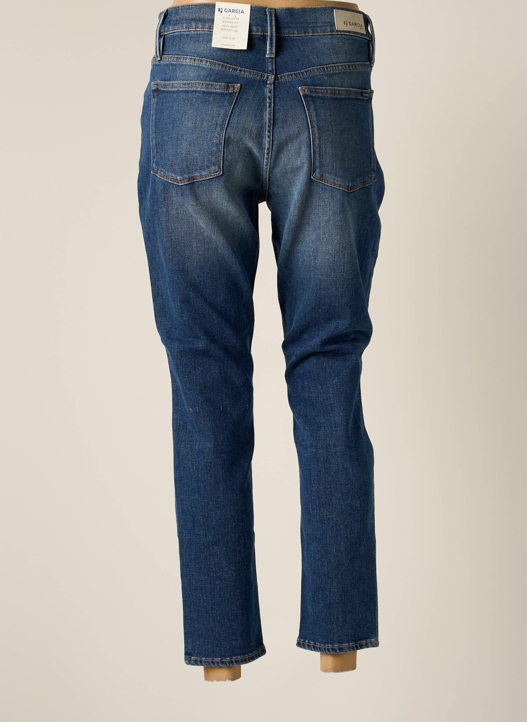 Garcia Jean Mom Femme couleur bleu