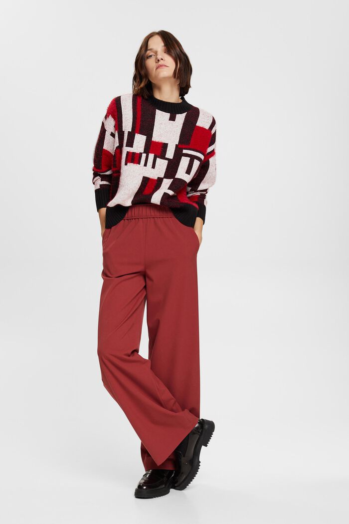 Gemusterter Pullover