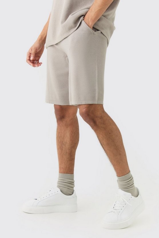 Lockere, mittellange Shorts