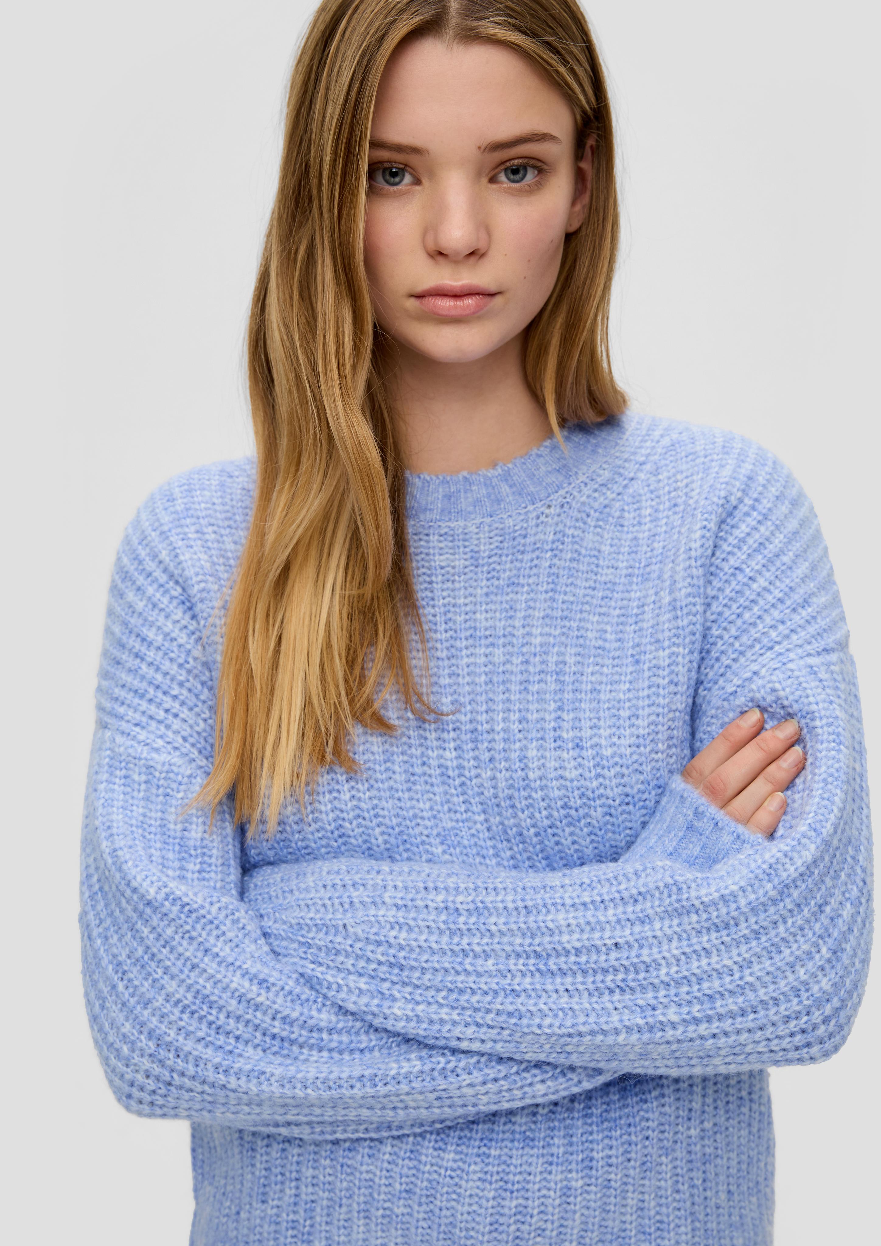 Strickpullover mit überschnittenen Schultern  2151098-48W0