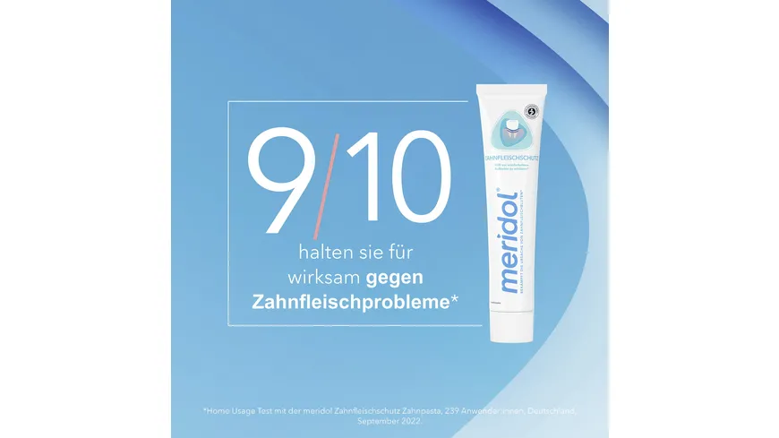 meridol Zahnfleischschutz Zahnpasta bei Zahnfleischbluten, Zahnfleischentzündung oder Zahnfleischrückgang 75 ml