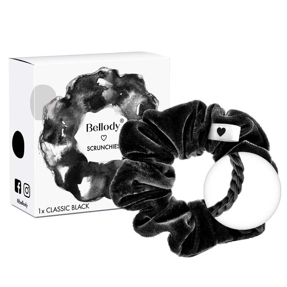 Bellody Original Scrunchie Classic Black