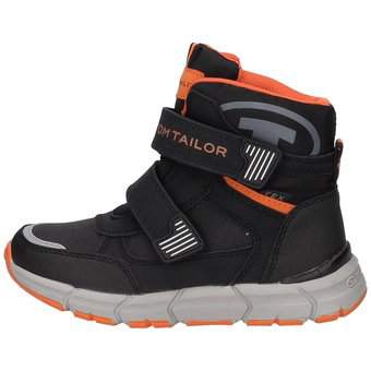 Tom Tailor Klett Boots in schwarz