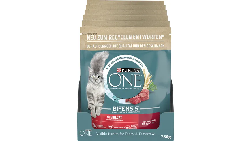 PURINA ONE STERILCAT Rind 750 g