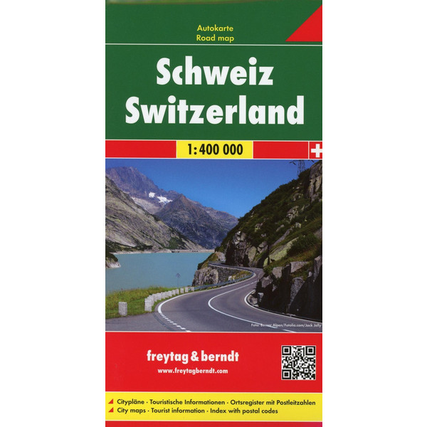 Schweiz 1 : 400 000 - Straßenkarte