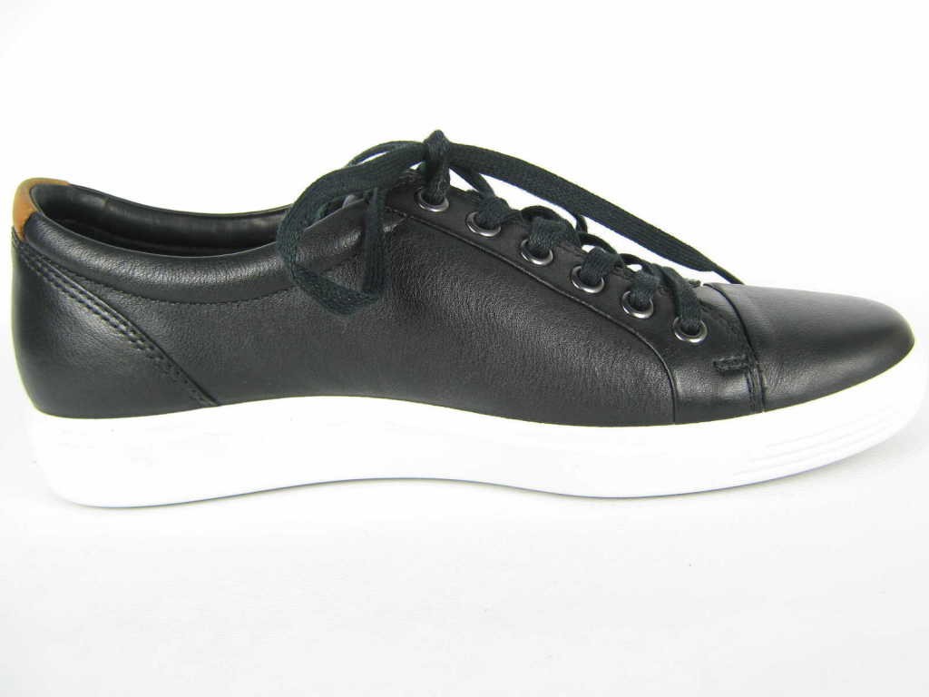 ECCO Freizeit Schnürer schwarz Soft 7 Ladies