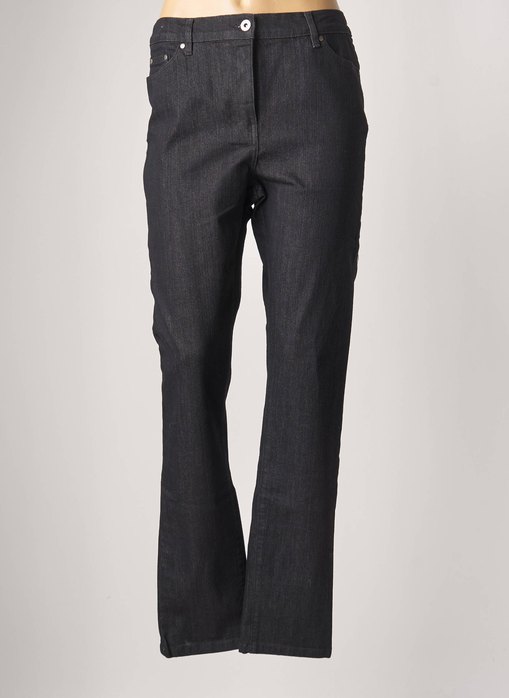 Anne Kelly Jeans Coupe Droite Femme couleur noir