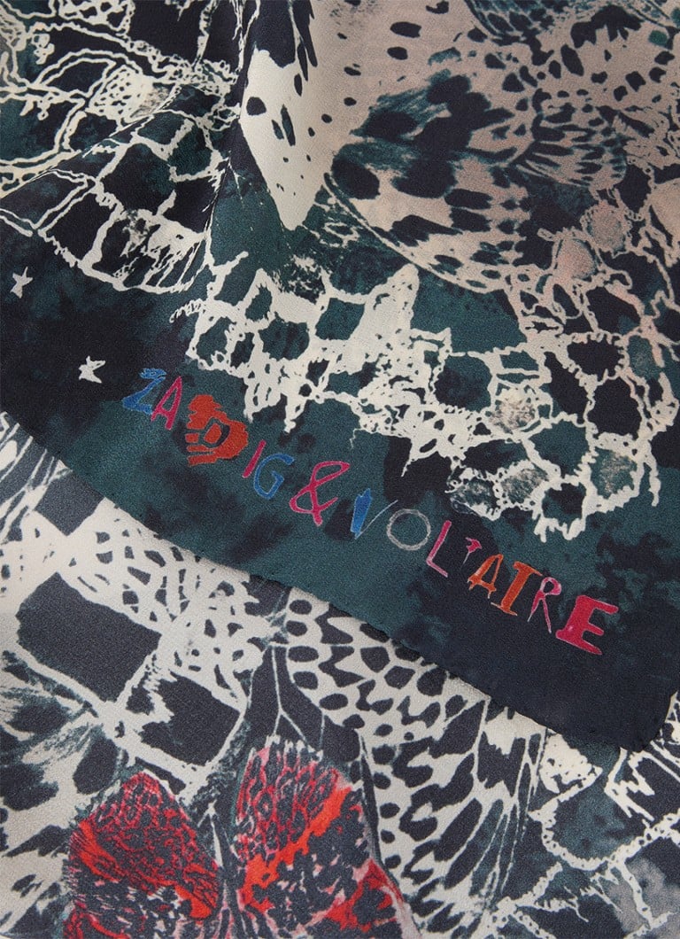 Eșarfă de mătase Blondie Zadig&Voltaire, 65 x 65 cm