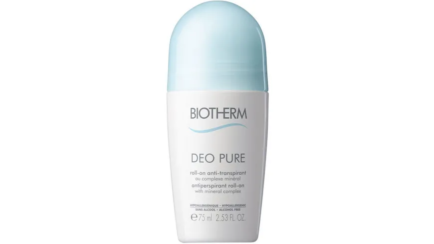 BIOTHERM Deo Pure Anti-Transpirant Roll-on 75 ml
