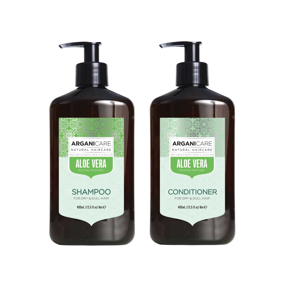 Arganicare Coffret Shampooing + Après-shampooing Aloe Vera Coffret Shampooing + Après-shampooing