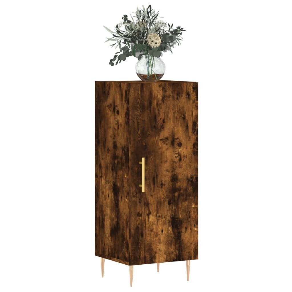 vidaXL Sideboard Sideboard Räuchereiche 34,5x34x90 cm Holzwerkstoff (1 St)