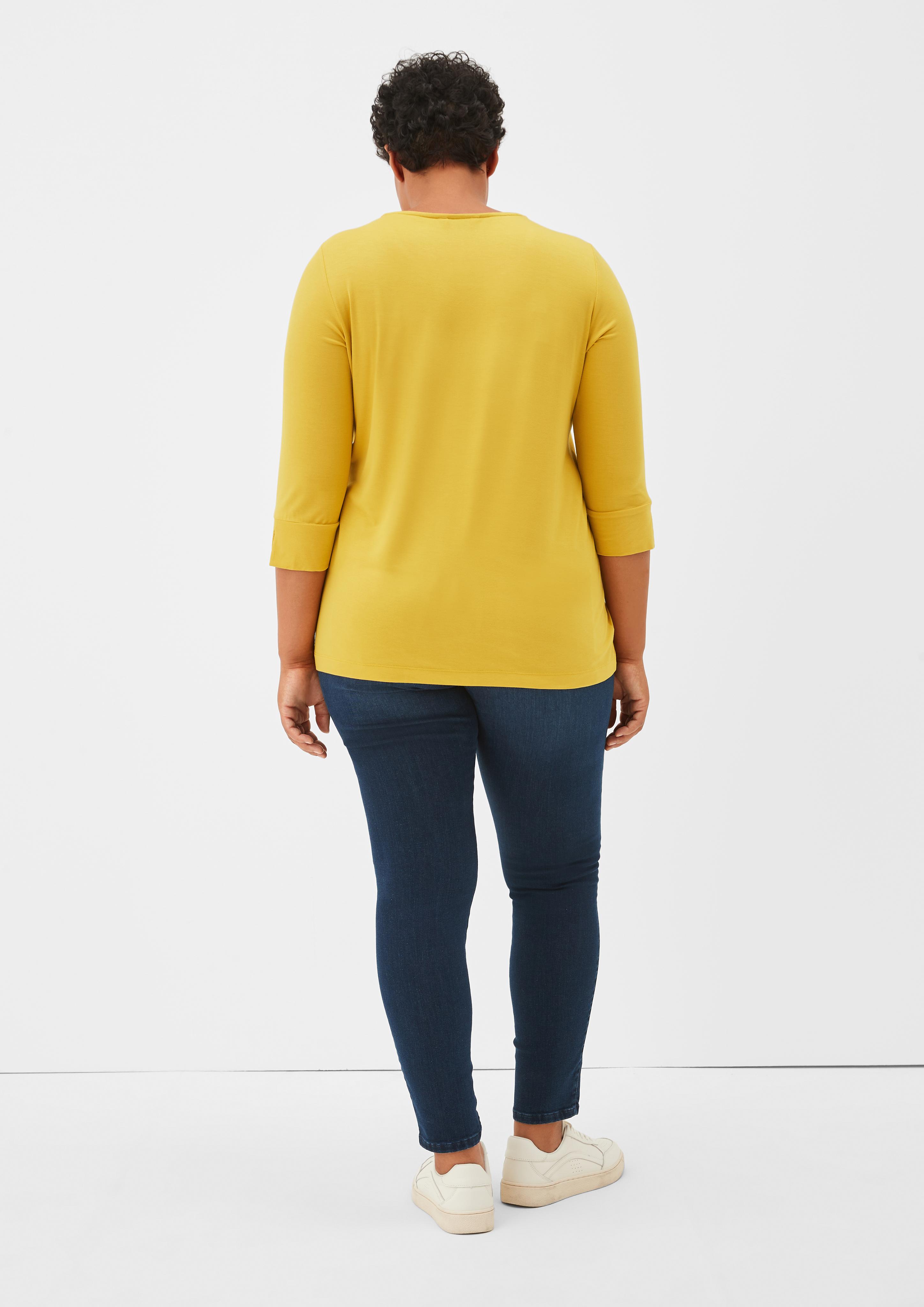 3/4-Arm-Shirt aus Viskosestretch  2126500-1508