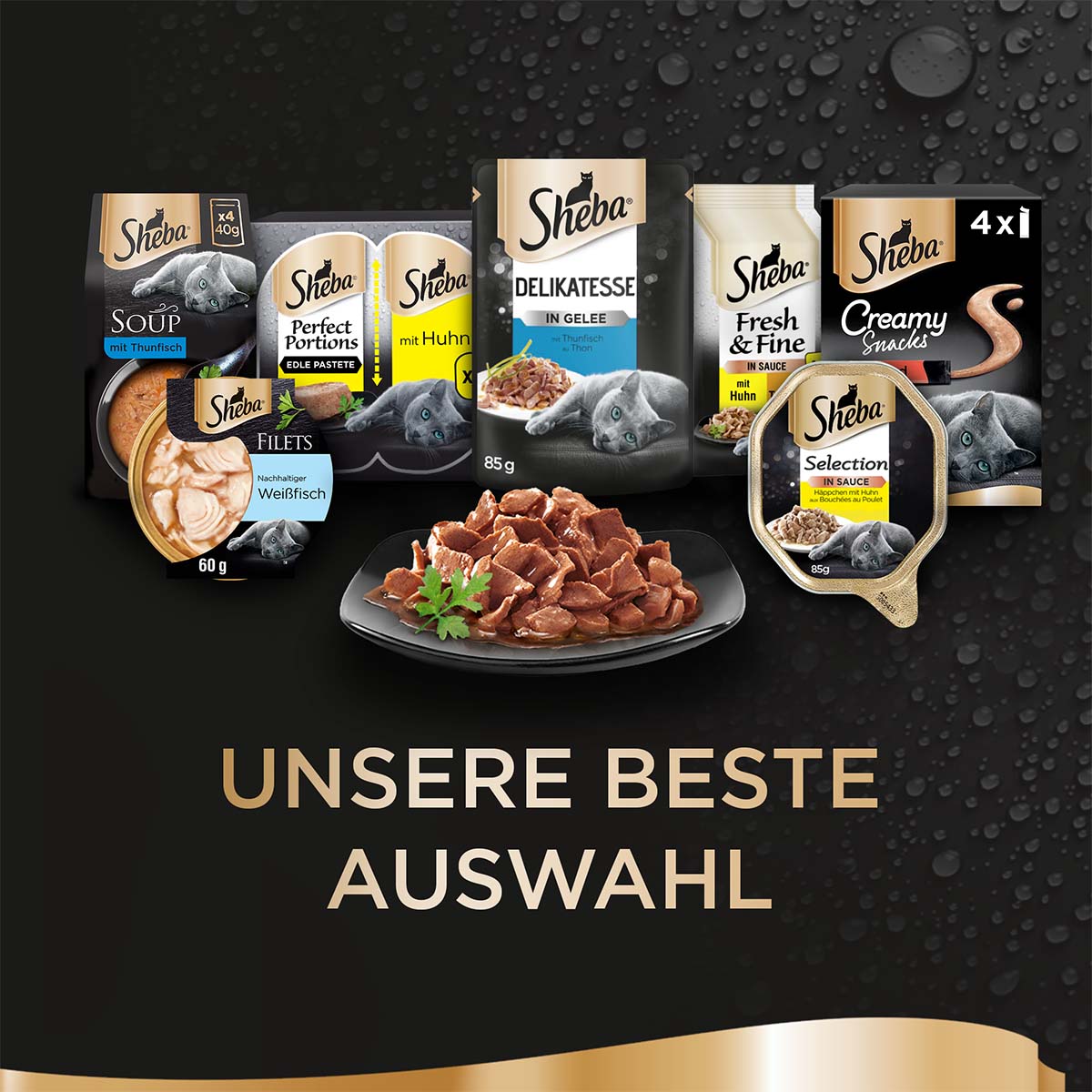 Sheba Fresh & Fine in Sauce mit Rind & Huhn kaufen