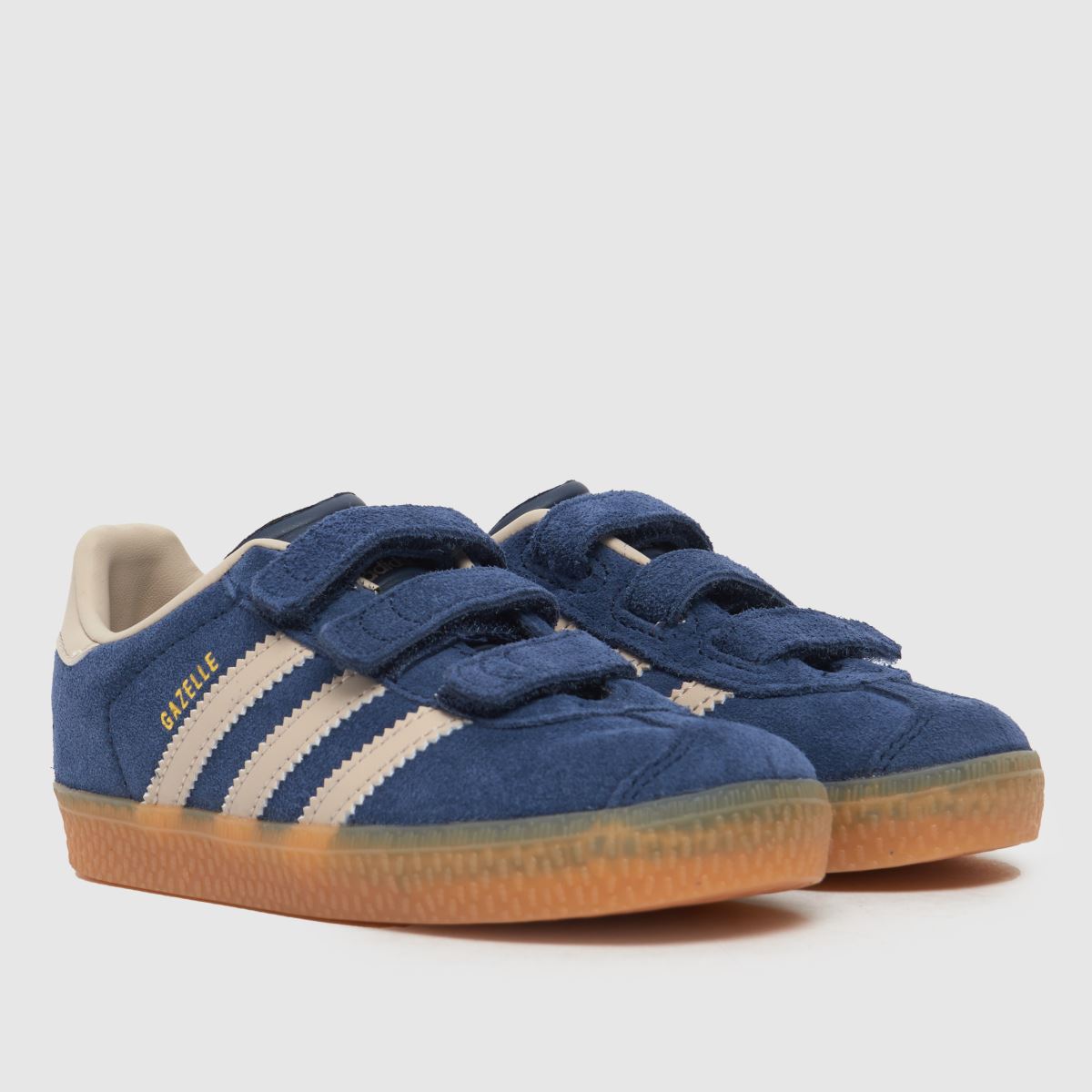 adidas marinblå Gazelle Pojkar Småbarnsskor