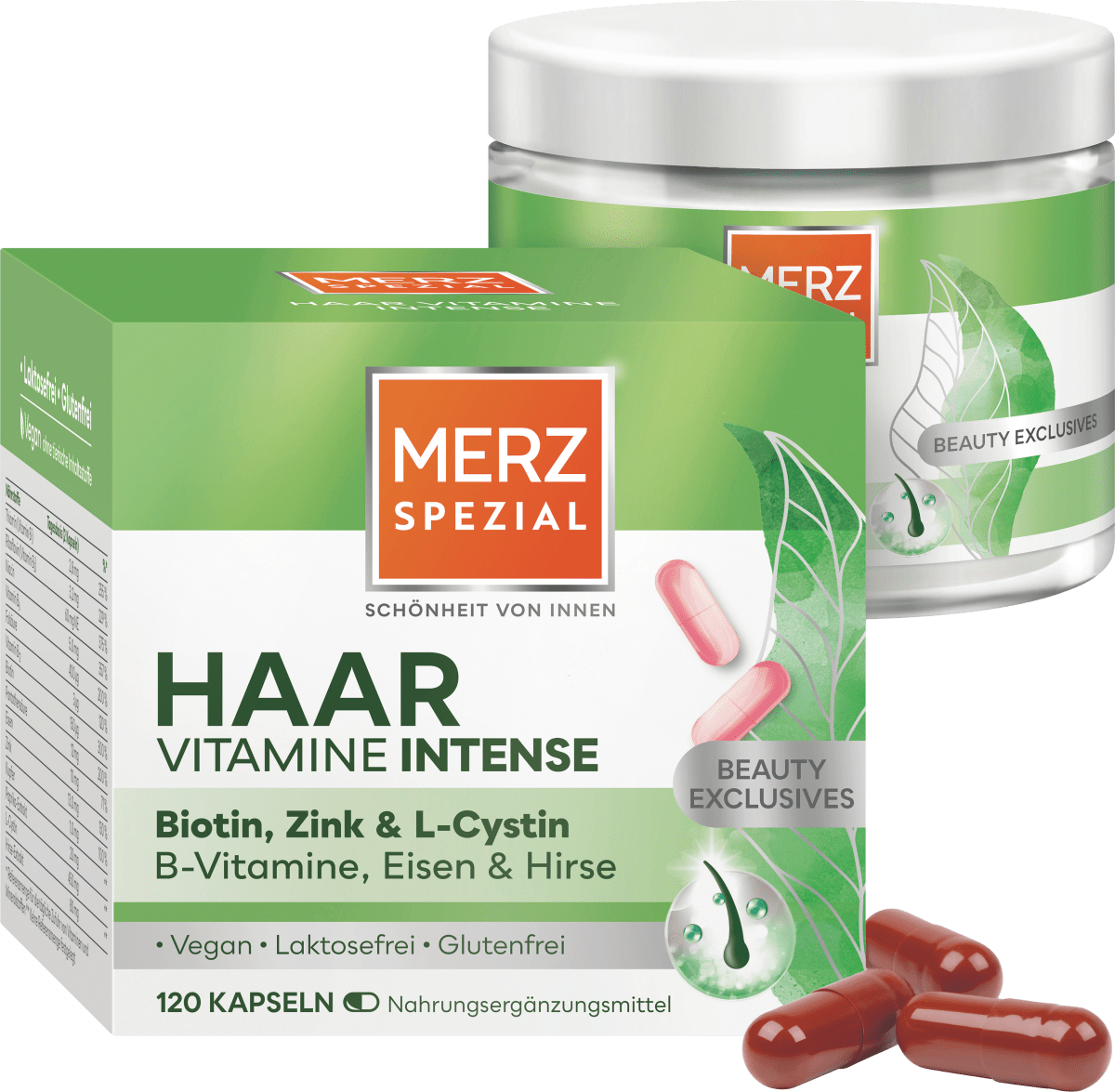 Haar Vitamine Intense Kapseln 120 St, 71 g