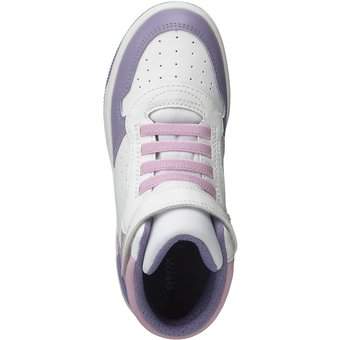 Geox J Washiba Girl Sneaker High in weiß