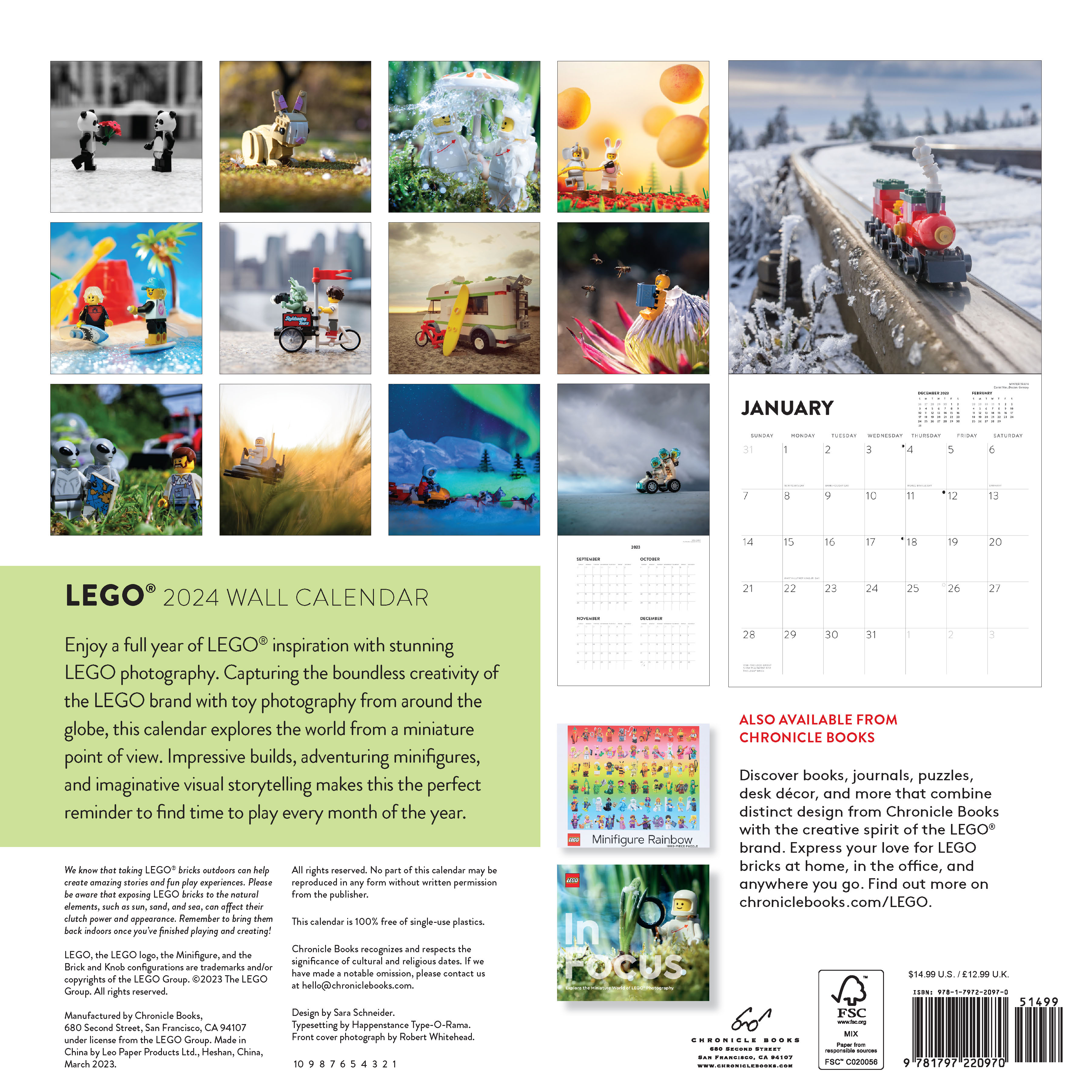 LEGO® Wandkalender 2024 5008141