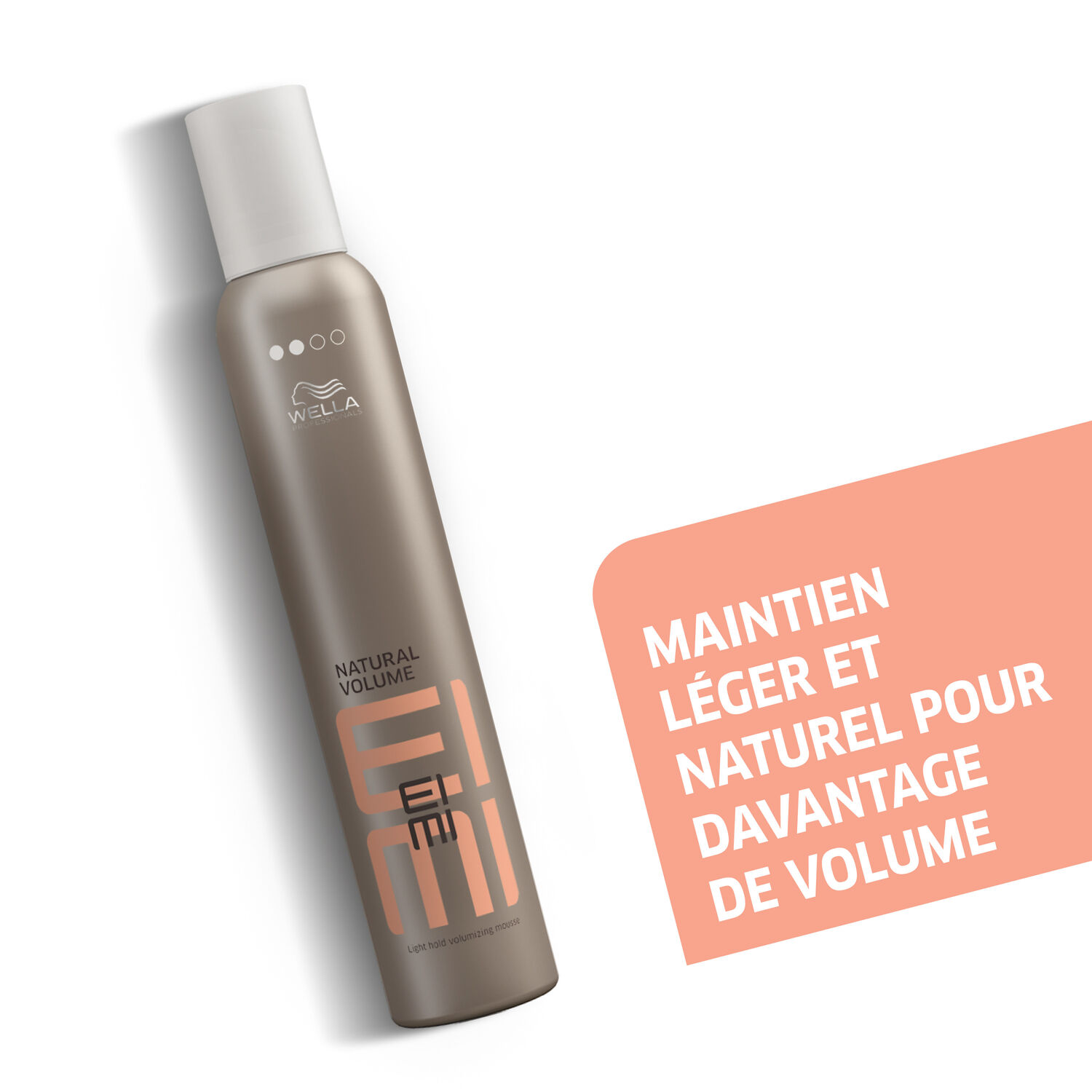 Wella Natural Volume Mousse Volume Tenue Légère