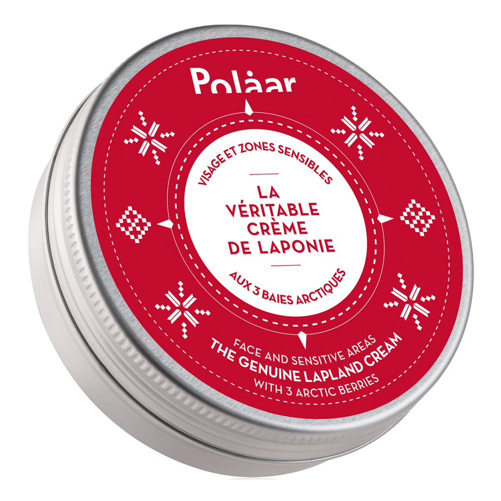 Polaar La Véritable Crème de Laponie Crème Visage et Zones Sensibles aux 3 Baies Arctiques