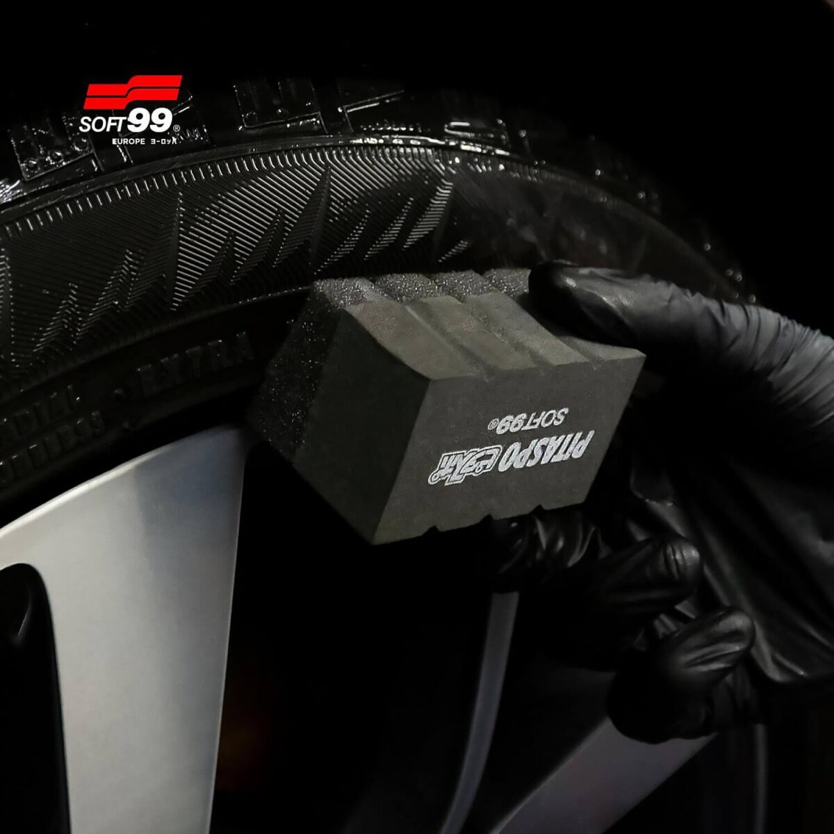 Soft99 Pitaspo Tire Sponge Set