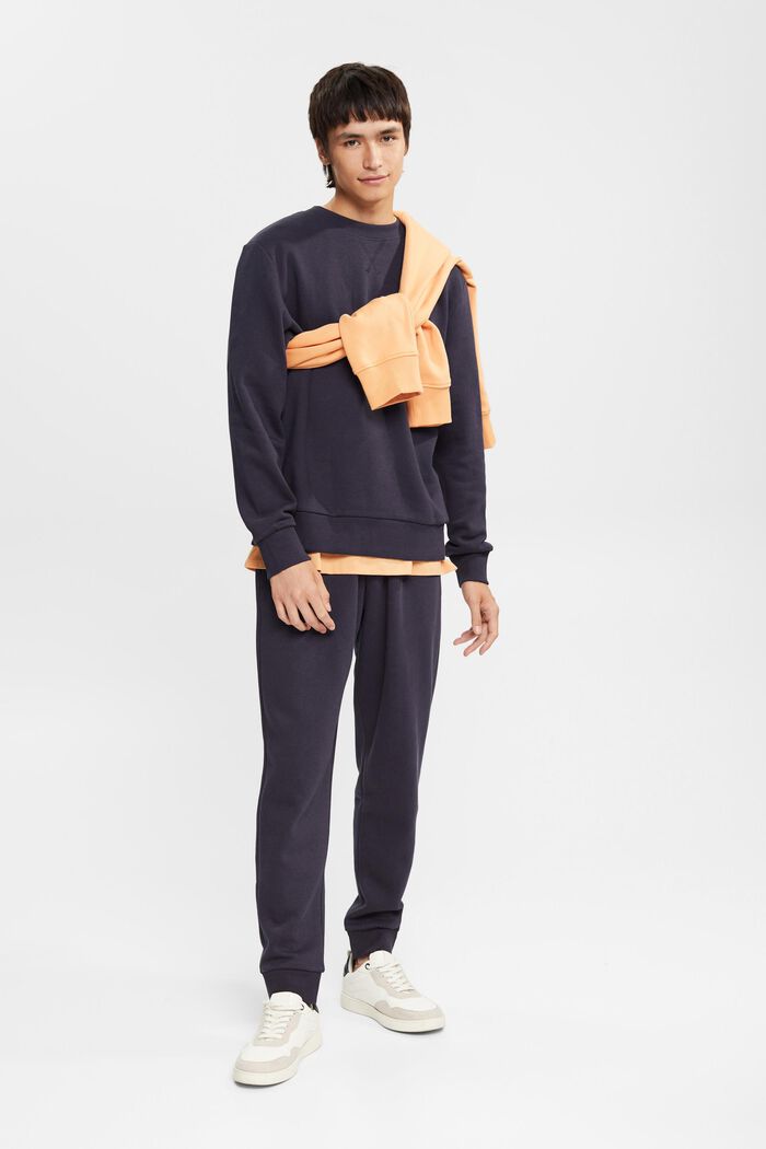 Recycelt: unifarbenes Sweatshirt