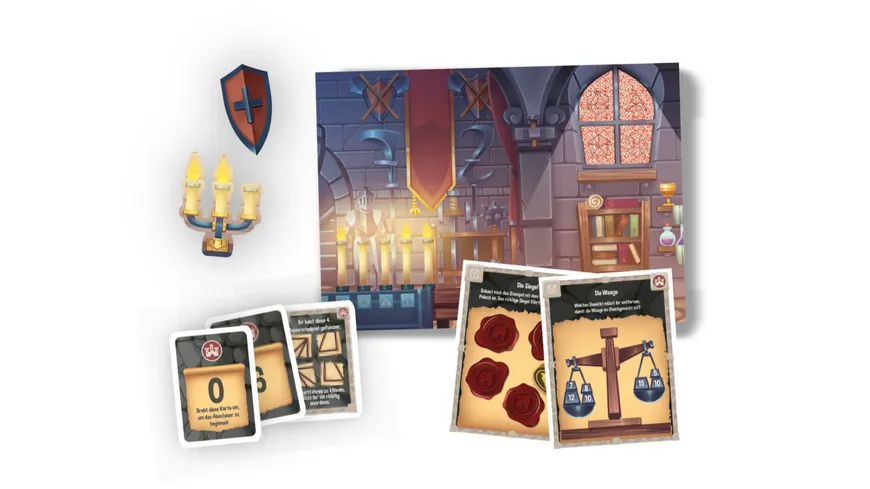 Clementoni - Escape Game - Das verfluchte Schloss