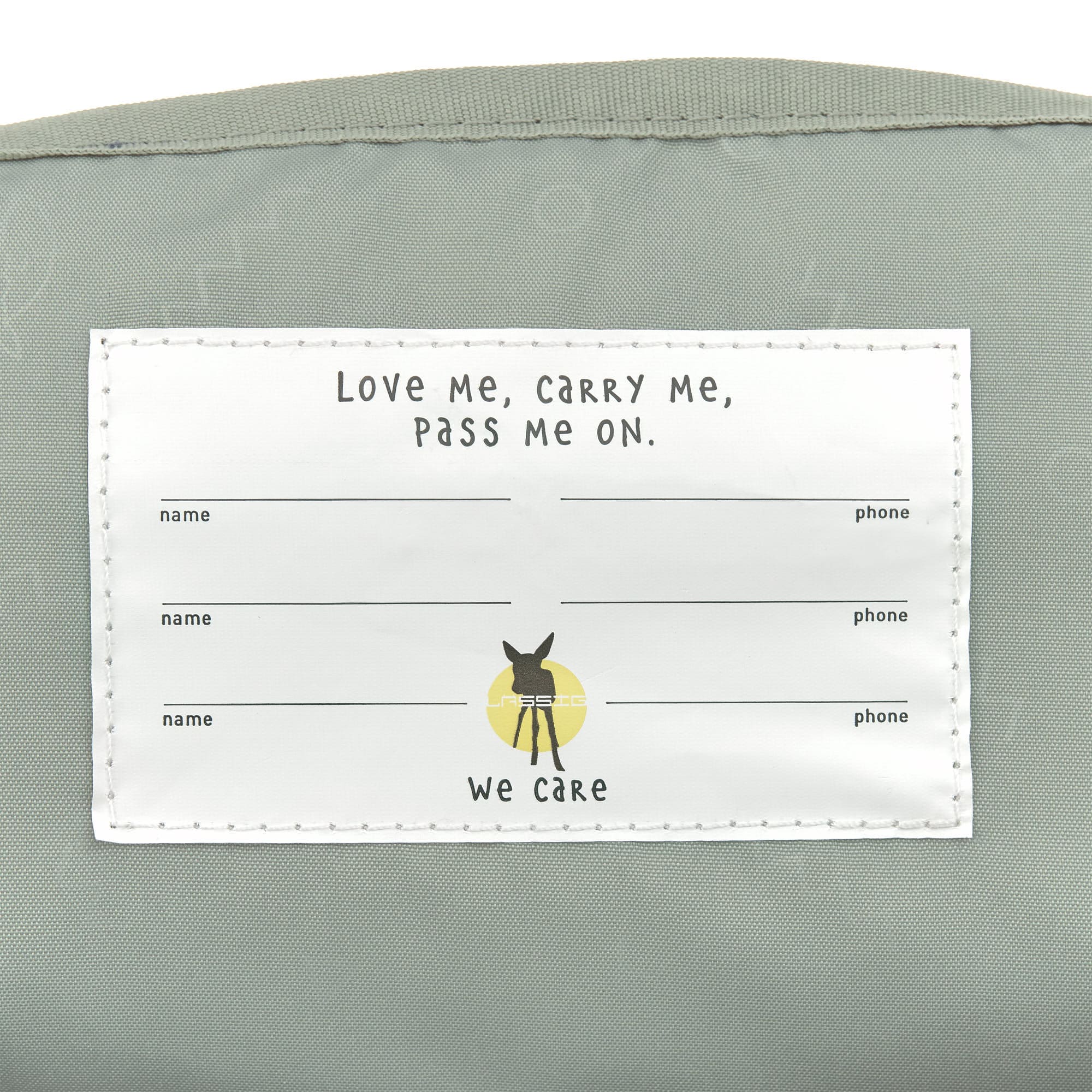 Kindergartenrucksack Square - Happy Prints, Dunkelblau