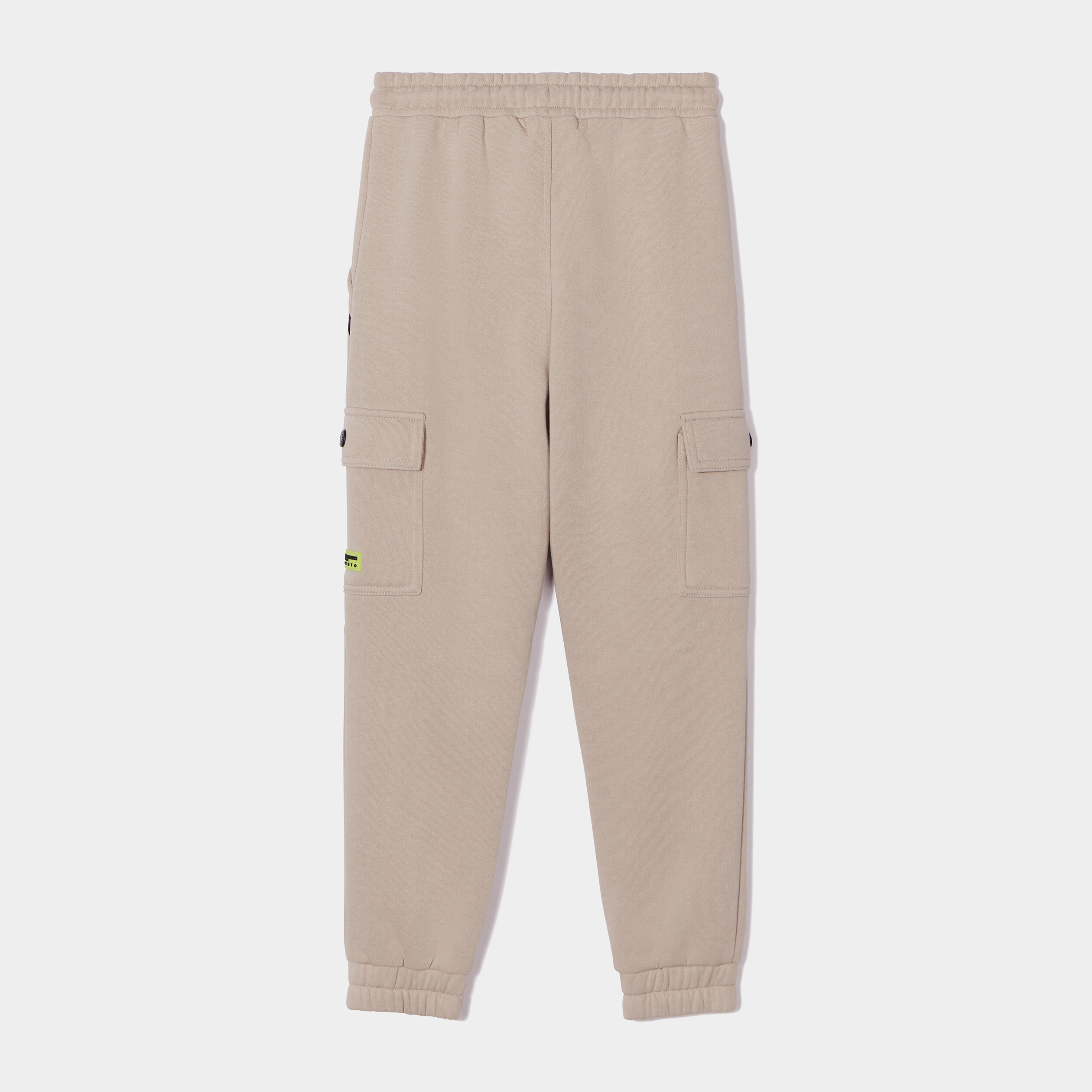 Pantalon de jogging droit bas élastiqué gris foncé garçon | La Halle