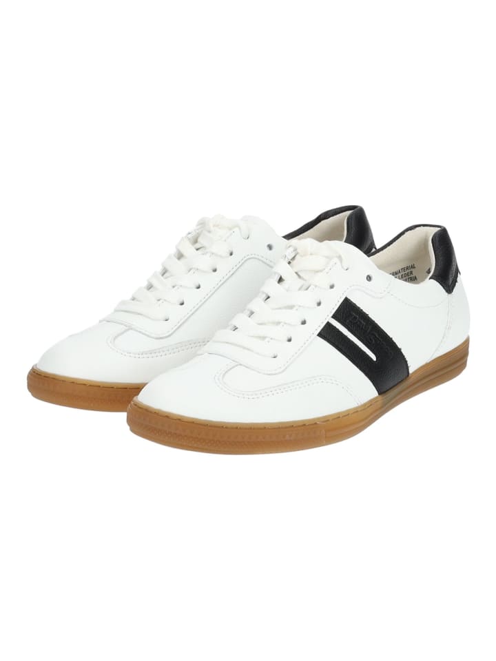 Paul Green Sneaker in Weiß/Schwarz günstig kaufen