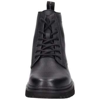 Calvin Klein Mid Laceup Boot Lth in schwarz