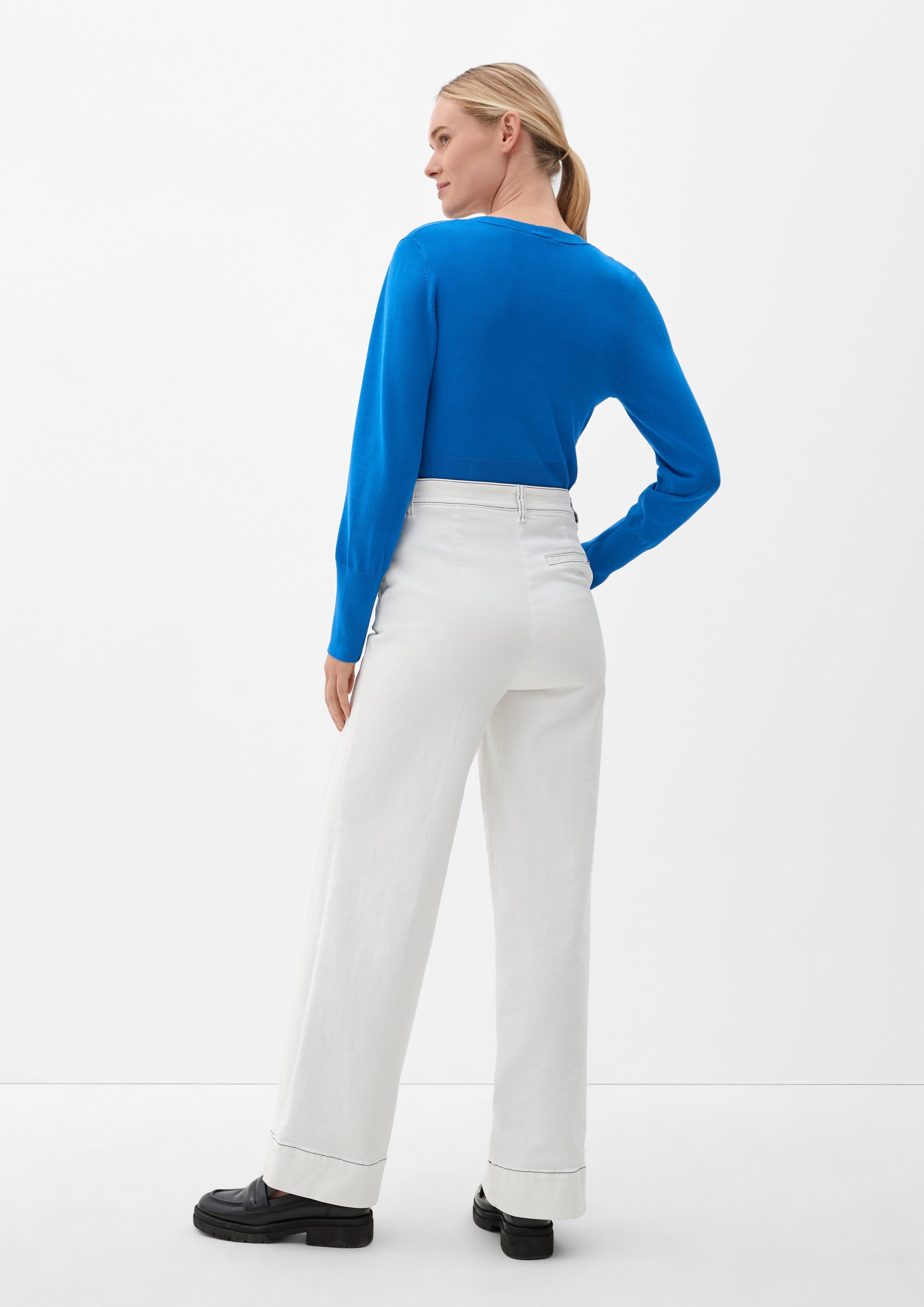 Pullover mit Wickeloptik  2119754-5545